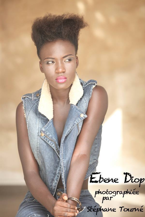 La top modèle Ebène Diop, gagnante du vote des internautes "Face Of The Year"