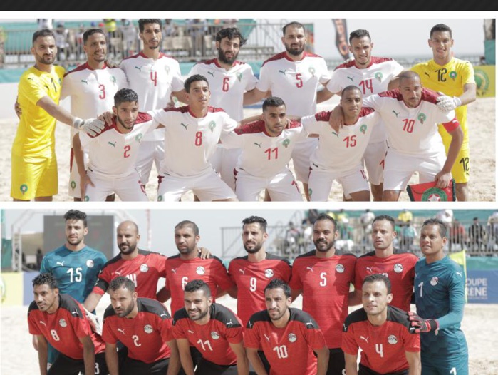 CAN Beach Soccer 2021 : Le Maroc élimine l'Égypte aux portes des demi-finales (4-3).