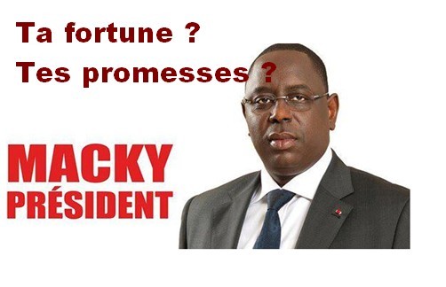 Macky Sall, sa fortune, ses promesses, son programme : les citoyens s’interrogent encore et encore !