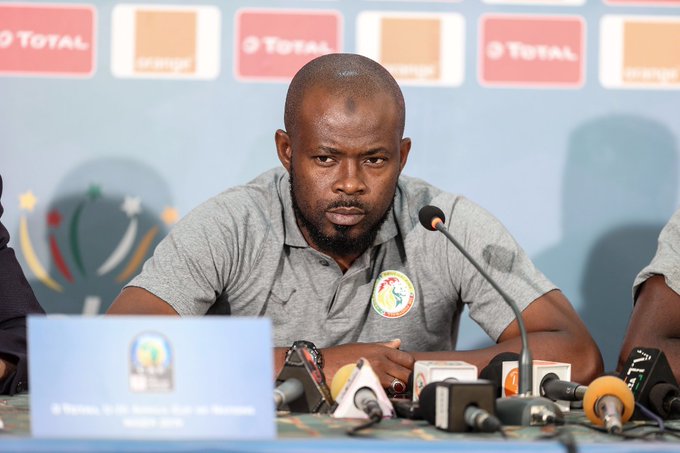 Équipe nationale : Youssouph Dabo aperçu aux abords de la zone technique d'Aliou Cissé...