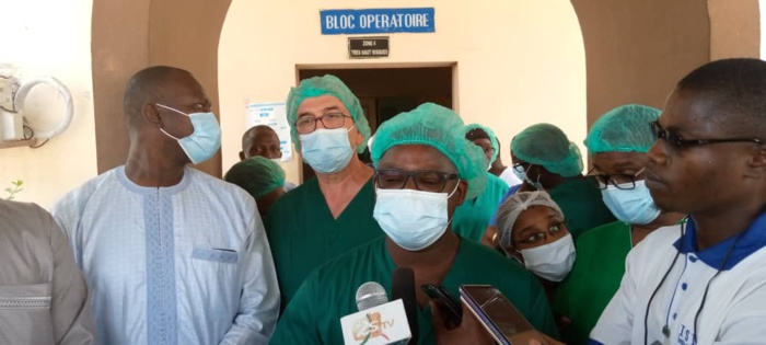 Chirurgie urologique : une quarantaine de patients opérés à Kolda.