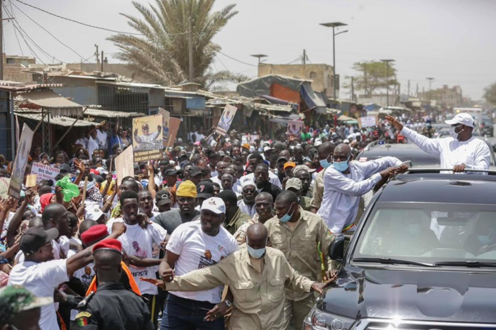 Tournée économique : Le président Macky Sall est arrivé à Saint-Louis (images) Tournée économique : Le président Macky Sall est arrivé à Saint-Louis (images)