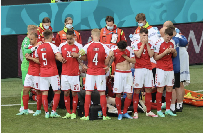 Euro 2020 : Le match Danemark-Finlande suspendu suite à un malaise cardiaque de Christian Eriksen