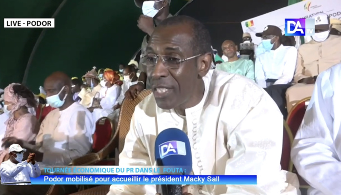 Abdoulaye Daouda Diallo : « Nous n’avons même pas besoin de mobiliser pour montrer notre force. Que ceux qui sont en train de crier arrêtent leur comédie politique et qu’ils viennent ici, à Podor, mesurer leur force! Podor reste intacte... »