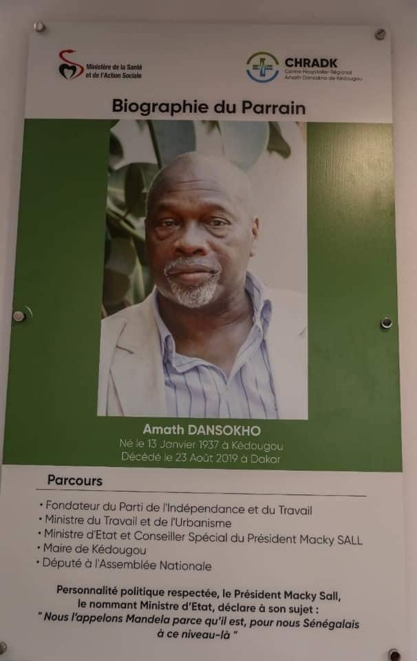 Hôpital régional de Kédougou : le PIT remercie le Président de la République pour avoir fait d’Amath Dansokho, le parrain.