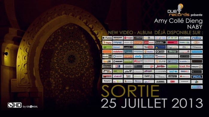 Le nouveau clip de Amy Collé Dieng sera disponible ce 25 Juillet