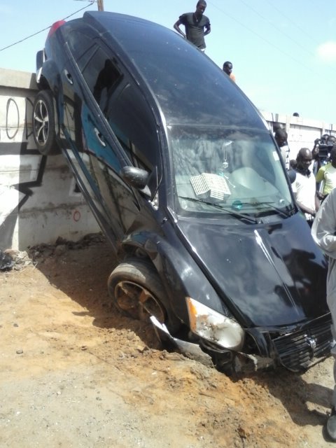 Les images de l'accident qui s'est produit dimanche dernier sur l'autoroute à hauteur de Hann