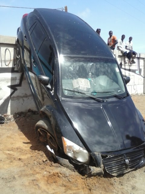 Les images de l'accident qui s'est produit dimanche dernier sur l'autoroute à hauteur de Hann