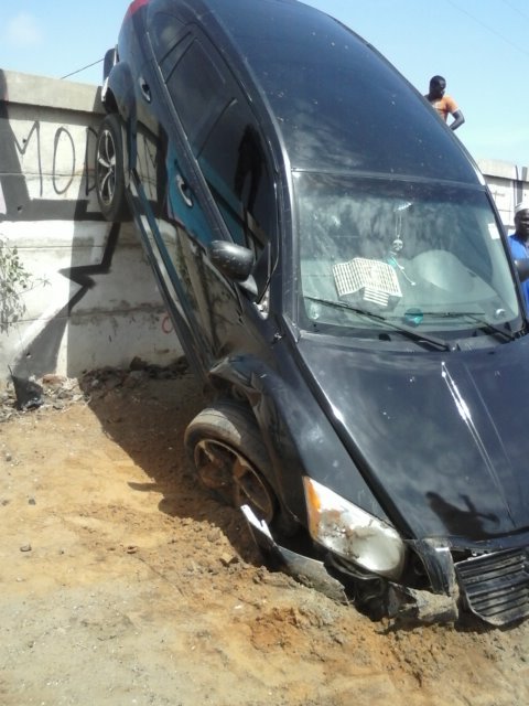 Les images de l'accident qui s'est produit dimanche dernier sur l'autoroute à hauteur de Hann