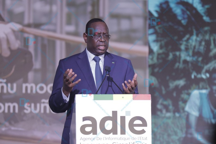 Inauguration Datacenter Diamniadio / Macky Sall catégorique : « Je ne voudrais plus voir les autres sociétés nationales développer leurs propres Datacenters...une dispersion des moyens et energie » Inauguration Datacenter Diamniadio / Macky Sall catégorique : « Je ne voudrais plus voir les autres sociétés nationales développer leurs propres Datacenters...une dispersion des moyens et energie »