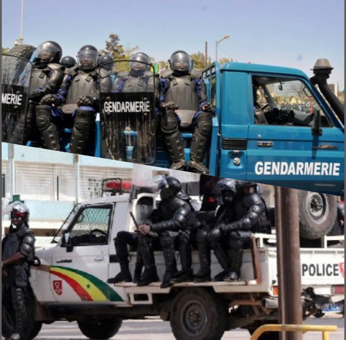 Manifestation du M2D : Des forces de l'ordre positionnées aux Hlm-Grand Yoff, Liberté 6, Sipres et alentours…