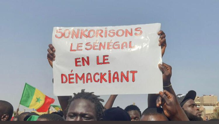 10ans du M23 : La forte mobilisation du M2D au terrain Hlm Grand Médine pour dire NON à la 3e candidature de Macky Sall.