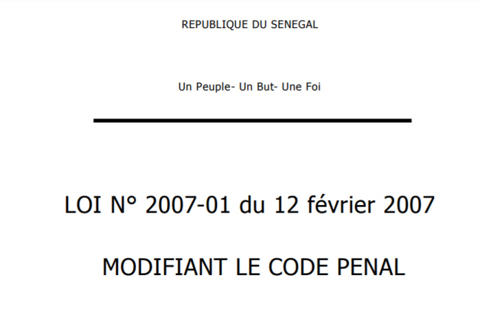 Sénégal : que dit la nouvelle loi sur le financement du terrorisme et les activités connexes ? Sénégal : que dit la nouvelle loi sur le financement du terrorisme et les activités connexes ?