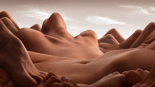 D'étonnantes photos de corps nus