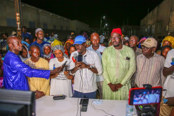 Tambacounda : Mamadou Kassé renoue avec le forum des quartiers. Tambacounda : Mamadou Kassé renoue avec le forum des quartiers.