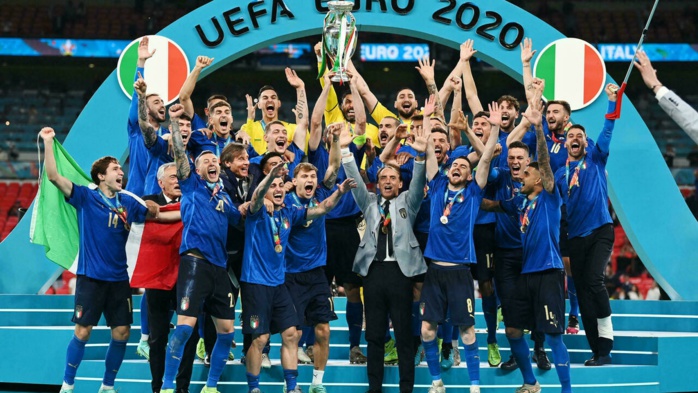 Football : Les Italiens remportent l'Euro 2020.