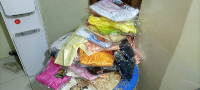 Tabaski 2021: Les orphelins de la pouponnière Lamine Coulibaly de Bongré, habillés et chaussés par Abdoulaye Khouma.