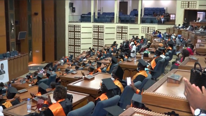 (Images) Institut Polytechnique Panafricain de Dakar (IPP) : cérémonie de remise de diplômes des 350 diplômés