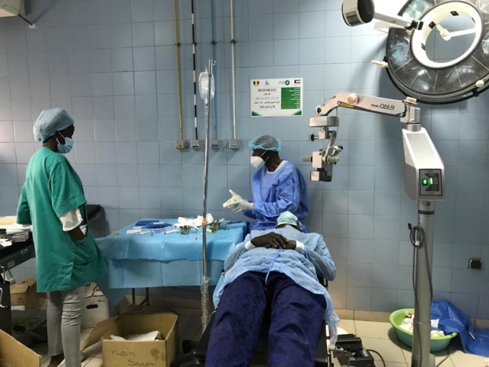 Soins contre la cataracte :  171 patients de l'IPRES bénéficient d’opérations.