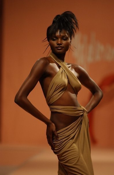 L'ex top-model sénégalaise, Kewe Mar, ancienne égérie d'Yves Saint Laurent