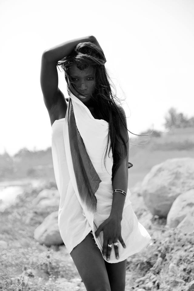 La top-modèle sénégalaise Ebene Diop