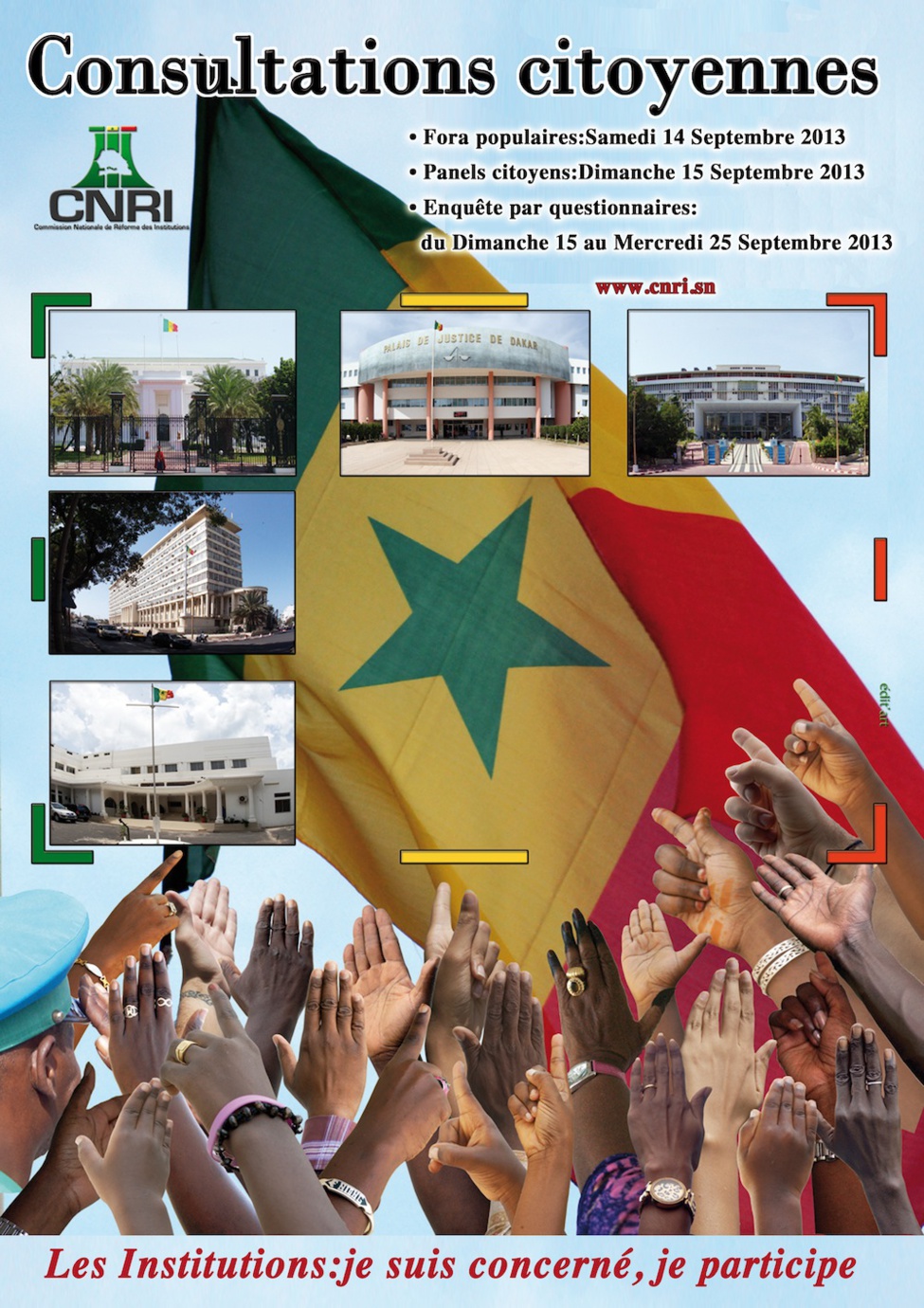 COMMISSION NATIONALE DE REFORME DES INSTITUTIONS COMMISSION NATIONALE DE REFORME DES INSTITUTIONS