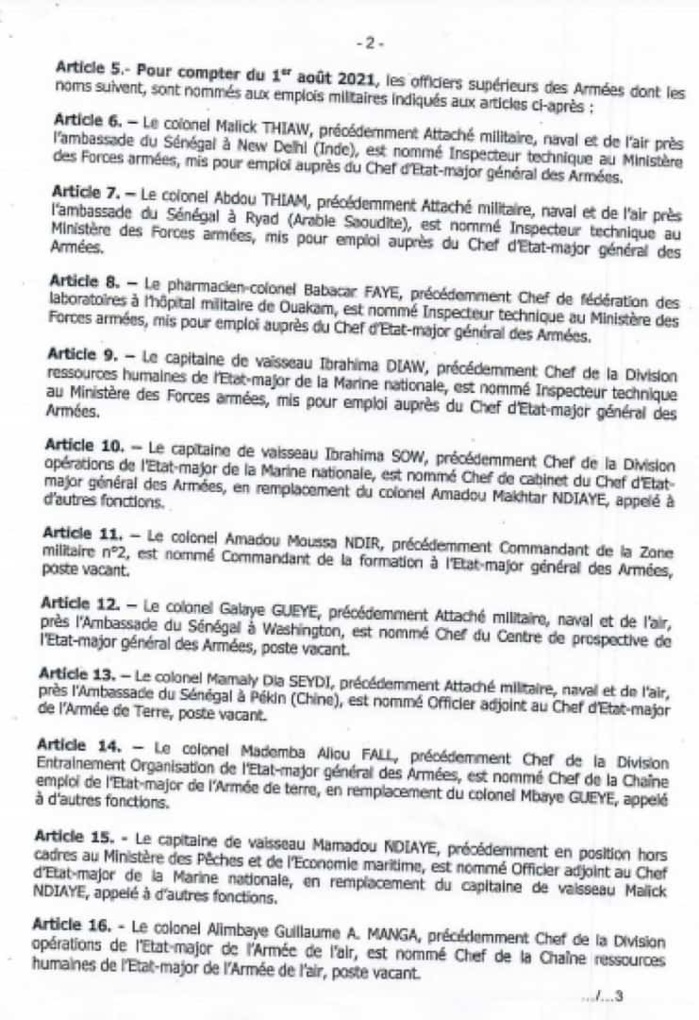 Vaste chamboulement dans l’Armée : le Colonel Kandé de la Zone 5 nommé commandant des forces spéciales Vaste chamboulement dans l’Armée : le Colonel Kandé de la Zone 5 nommé commandant des forces spéciales