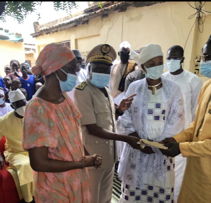 Kaolack : La délégation malienne donne 03 millions à chaque famille des victimes de l'accident.