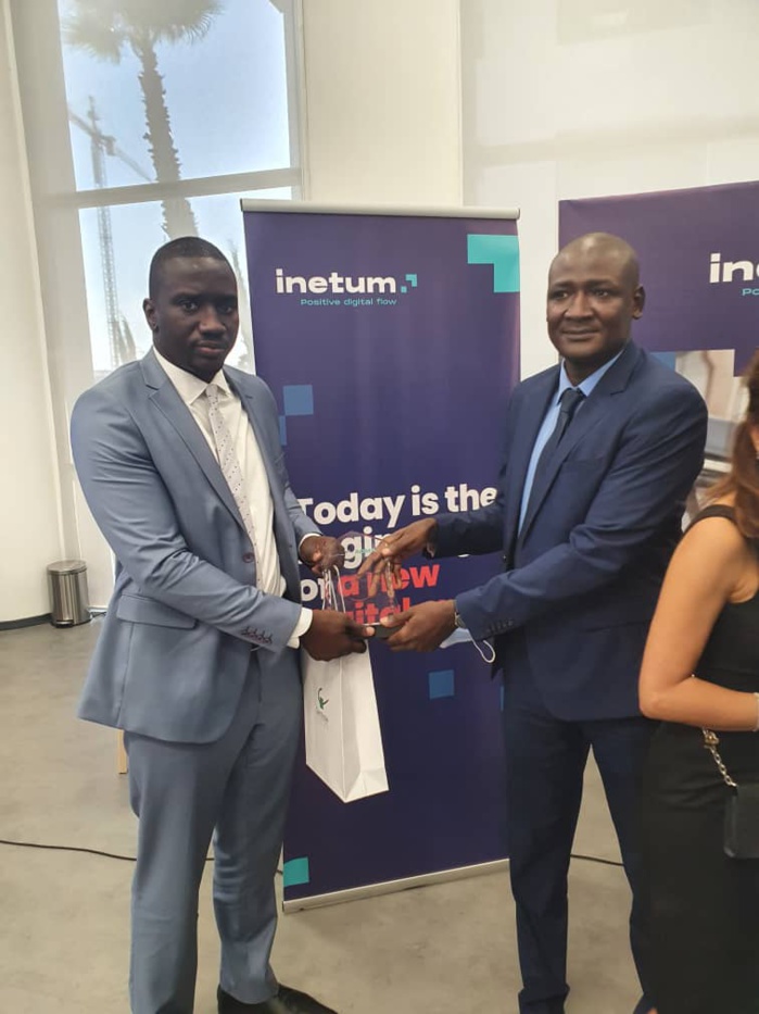 Digital : Birame Ngom de la CSS et Dr Codé Diop de l’Ipres primés à Casablanca. Digital : Birame Ngom de la CSS et Dr Codé Diop de l’Ipres primés à Casablanca.