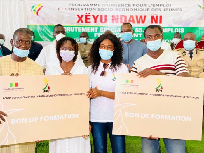 Xëyu Ndaw Ñi : 1.542 jeunes recrutés entre Kaolack et Fatick. (IMAGES)