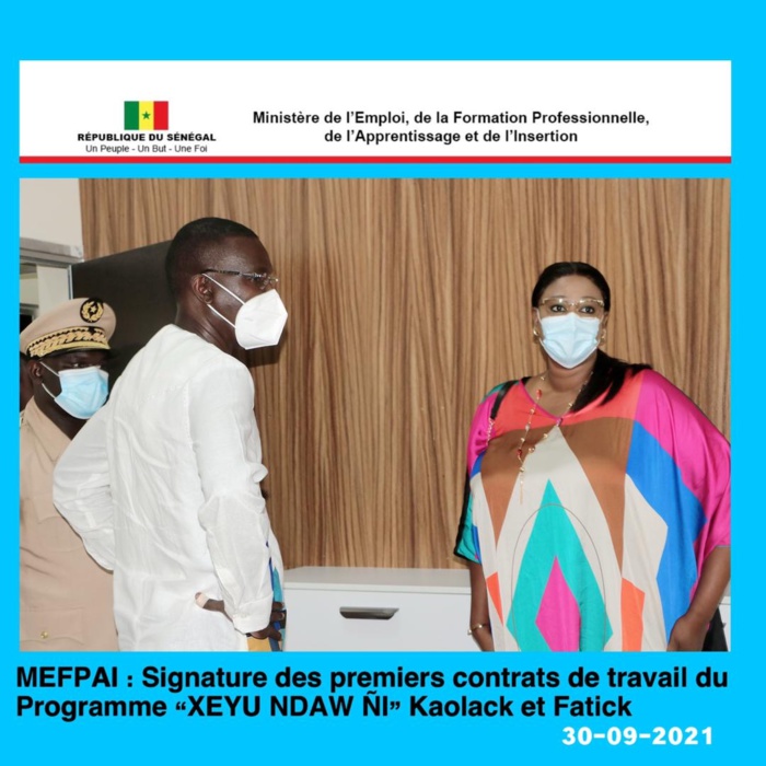 Xëyu Ndaw Ñi : 1.542 jeunes recrutés entre Kaolack et Fatick. (IMAGES)