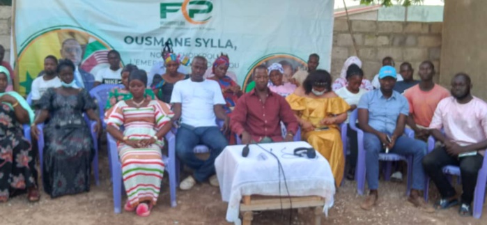 KÉDOUGOU / LOCALES 2022 : Les jeunes du MCFP montent au créneau et défendent la candidature de leur leader.