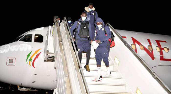 Namibie vs Sénégal : Les Lions sont arrivés à Johannesburg dans la nuit du dimanche au lundi... (Photos)