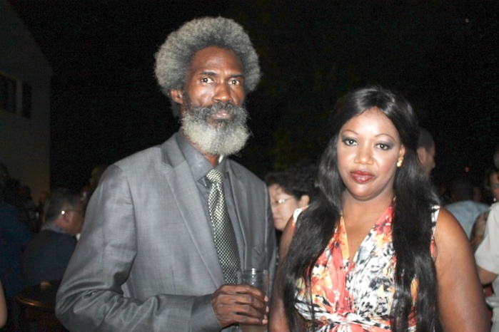 Me Ciré Clédor Ly et sa ravissante femme