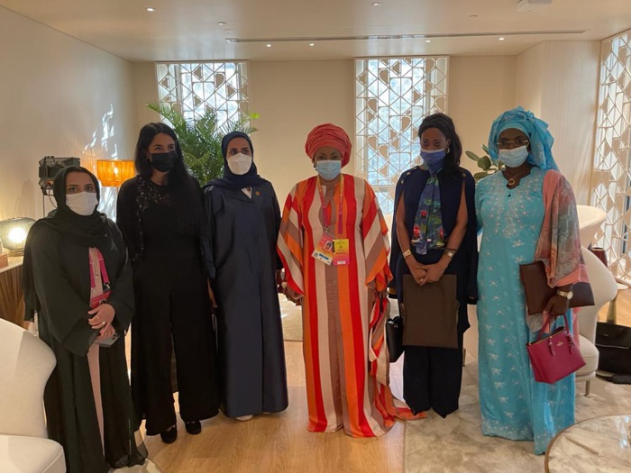 Expo Dubaï 2020 : Ndèye Sali Diop Dieng a dégagé les nouvelles perspectives sur l’autonomisation des femmes sénégalaises. Expo Dubaï 2020 : Ndèye Sali Diop Dieng a dégagé les nouvelles perspectives sur l’autonomisation des femmes sénégalaises.