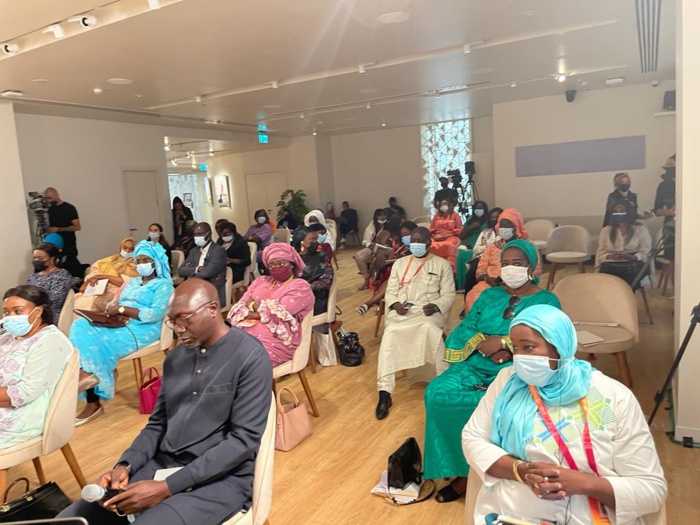 Expo Dubaï 2020 : Ndèye Sali Diop Dieng a dégagé les nouvelles perspectives sur l’autonomisation des femmes sénégalaises. Expo Dubaï 2020 : Ndèye Sali Diop Dieng a dégagé les nouvelles perspectives sur l’autonomisation des femmes sénégalaises.