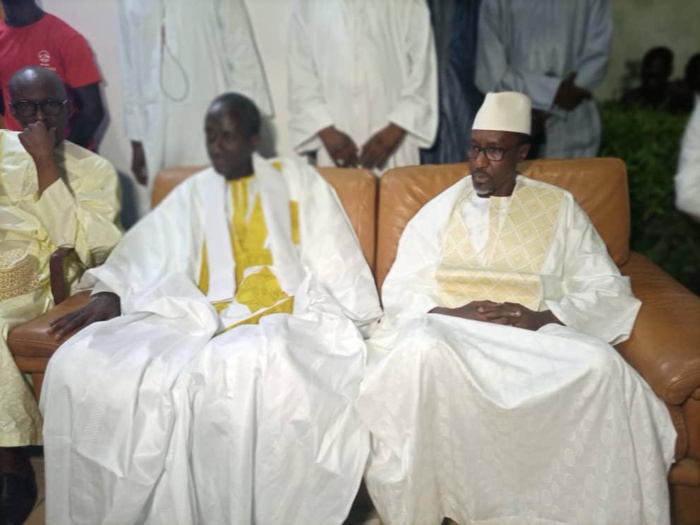 Célébration du Gamou : Mamadou Mamour Diallo en intense communion spirituelle avec la Oumma religieuse de Louga.