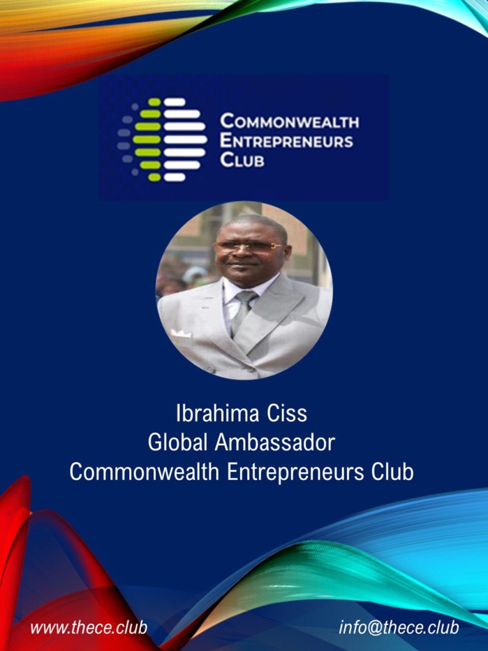 Commonwealth Entrepreneurs Club : Le Président Baye Ciss dans le club très fermé des VIP du Golfe et du Commonwealth.