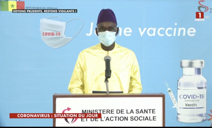 SÉNÉGAL : 1 nouveau cas testé positif au coronavirus, 1 nouveau guéri, aucun nouveau décès et 3 cas graves en réanimation.