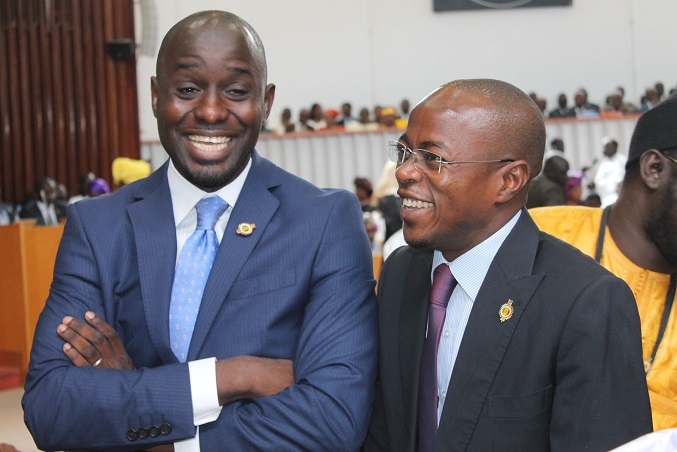 Assemblée nationale : Le vice-président Abdou Mbow avec son ami Thierno Bocoum de Rewmi