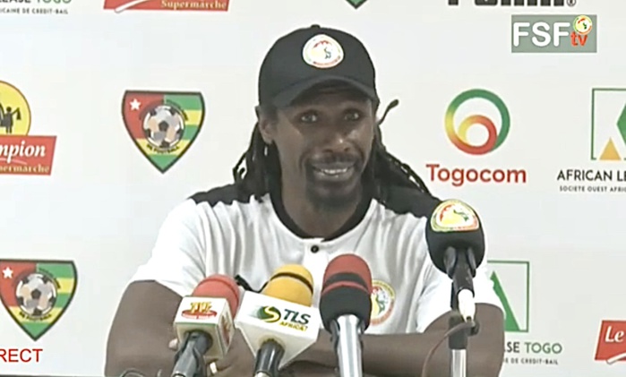 Togo - Sénégal / Aliou Cissé évoque un match difficile : « Cette équipe togolaise nous a mis dans l'inconfort... »