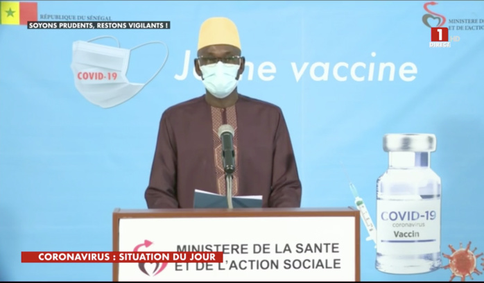 SÉNÉGAL : 2 nouveaux cas testés positifs au coronavirus, 3 nouveaux guéris, aucun nouveau décès et 3 cas graves en réanimation.