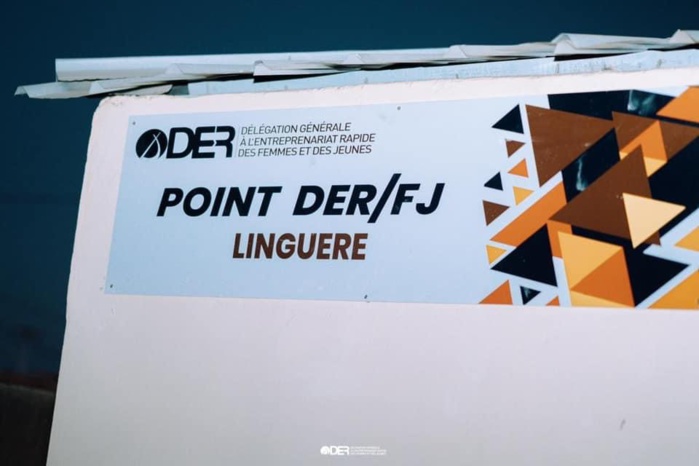Inauguration du point nano-crédit de la DER/FJ à Linguère.