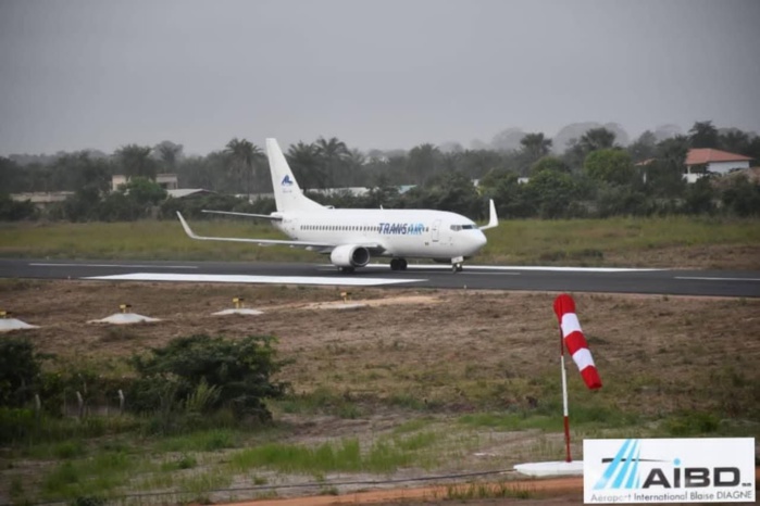 AEROPORT DE CAP SKIRRING : Atterrissage réussi pour le premier vol d’un avion battant pavillon Sénégal