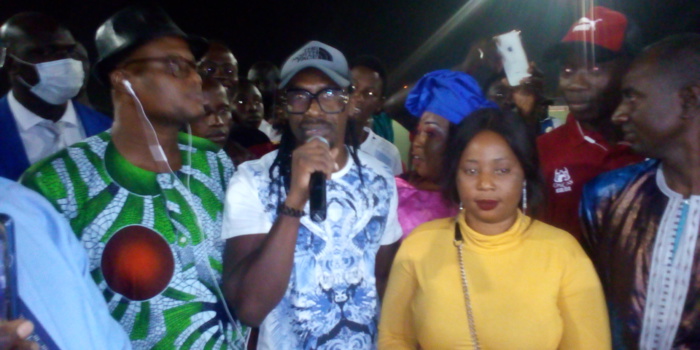 KOLDA : Aliou Cissé (entraîneur équipe nationale) demande les prières de tout le peuple pour la victoire finale. KOLDA : Aliou Cissé (entraîneur équipe nationale) demande les prières de tout le peuple pour la victoire finale.