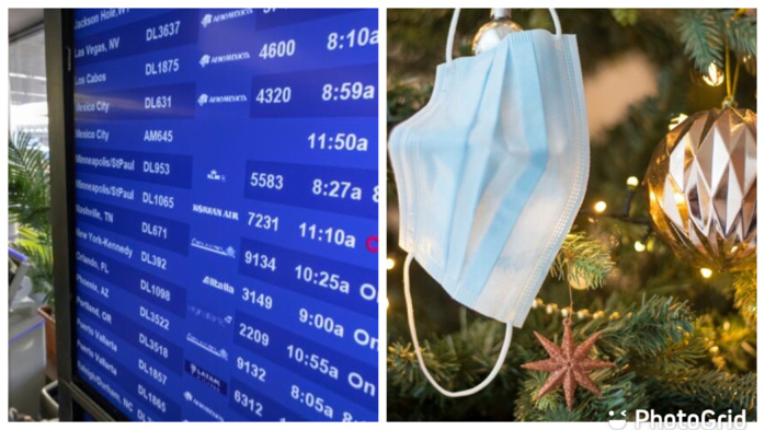 Poussée du variant Omicron : Plus de 5.600 vols annulés dans le monde ce week-end, Noël célébrée sous l'ombre de la pandémie