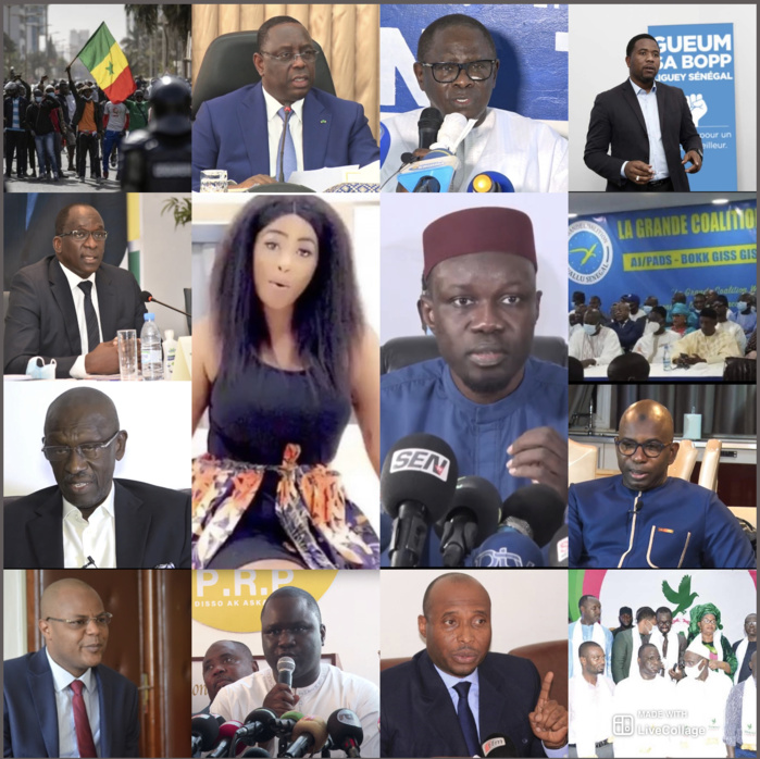 Rétrospective politique : 2021, l'année des retrouvailles et de scissions de coalitions, des contestations en attendant la 'Sweet' du dossier Sonko/Adji Sarr…