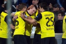 Ligue des champions: Dortmund bat l'OM et va en 8e