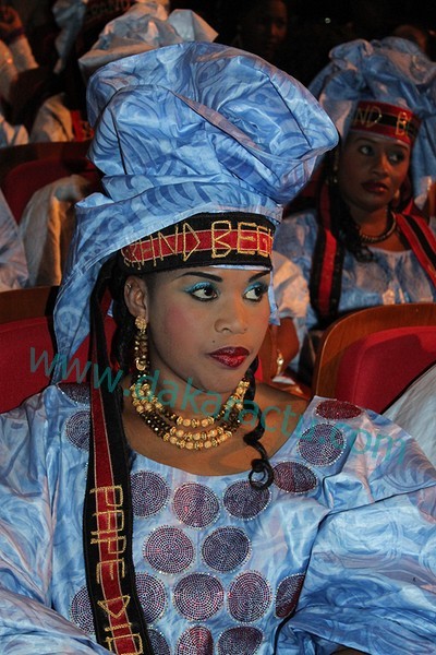 Grand Bégué: Bébé Basse, la femme de Pape Diouf en compagnie de sa délégation au Grand Théâtre