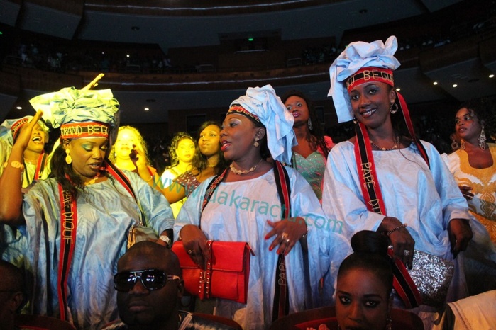 Grand Bégué: Bébé Basse, la femme de Pape Diouf en compagnie de sa délégation au Grand Théâtre